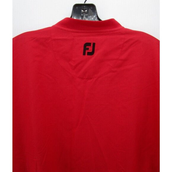 FootJoy Jacket Medium FJ Golf Windbreaker Pullover Logo Elastic Waist - Picture 8 of 11